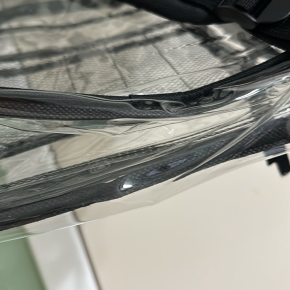 Clear Backpack School bag with multiple pockets 18” H x 12” W x 5” D Unisex - Picture 13 of 15